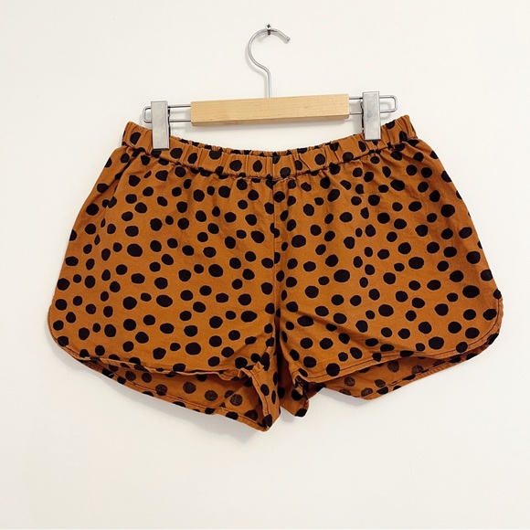 Madewell Flannel Bedtime Pajama Set in Leopard Dot - Picture 7 of 8